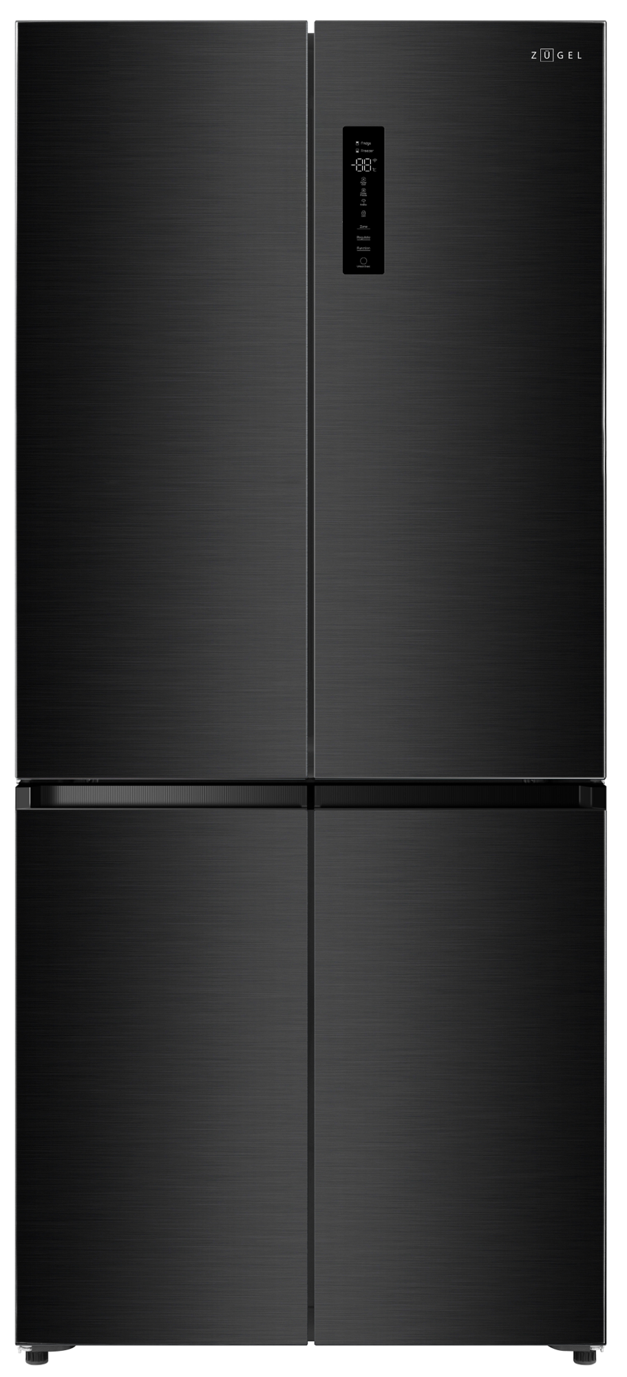 9238024 Холодильник Side by Side   ZUGEL ZRCDI456XB Slot-In черный STDN-0034025