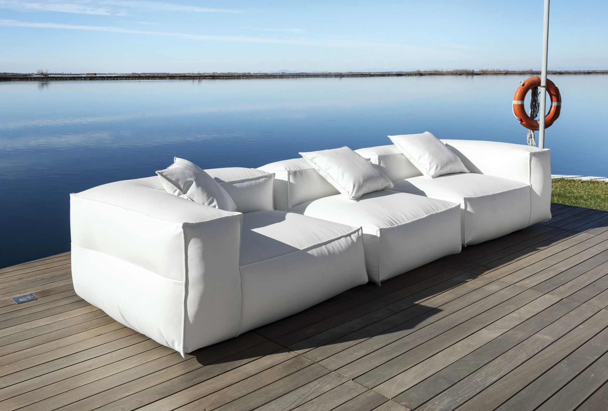 Угловое садовое кресло из ткани GART ARCH-00016100 - Вид №3