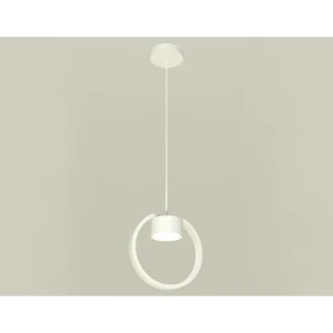 91612864 Светильник подвесной светодиодная Ambrella light Xb9101100 2 м² нейтральный белый свет цвет белый STLM-1478580