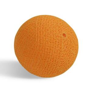 Хлопковый шарик, апельсиновый
