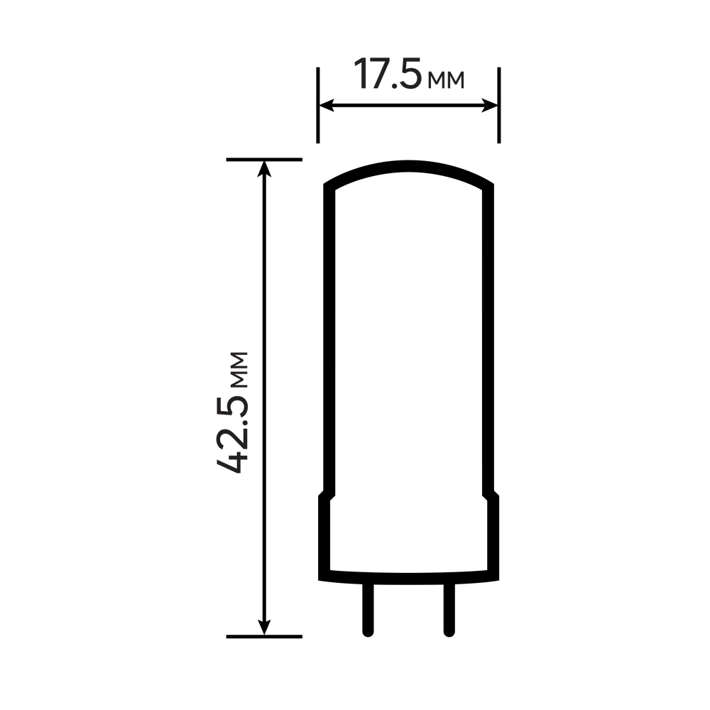 Лампа светодиодная G4 220-240 В 3 Вт прозрачная 300 лм теплый белый свет 82991704 STLM-2047805 Santreyd  - Вид №4