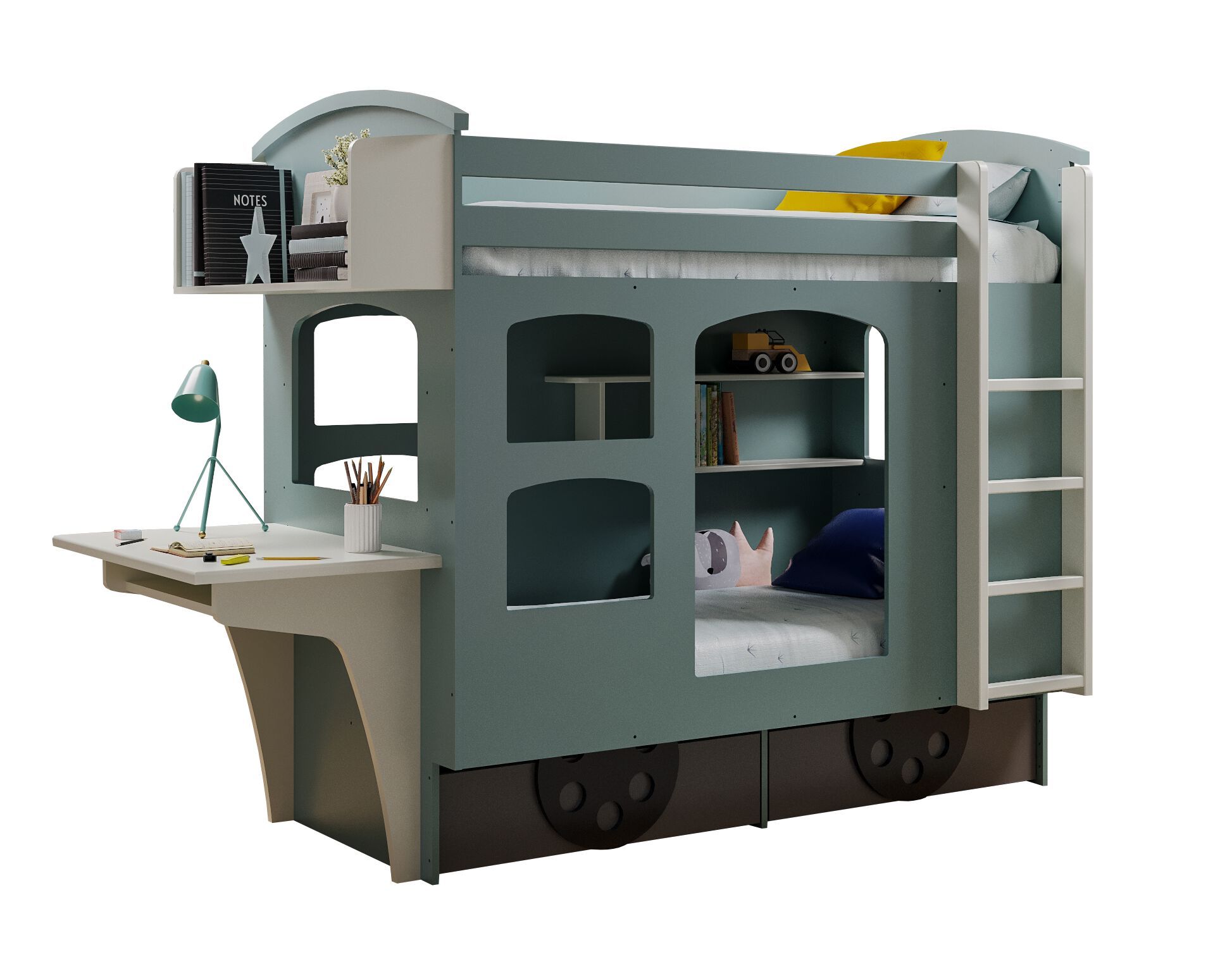 Двухъярусная кровать из МДФ Mathy by Bols УНИВЕРСАЛ ARCH-00153050 - Вид №10