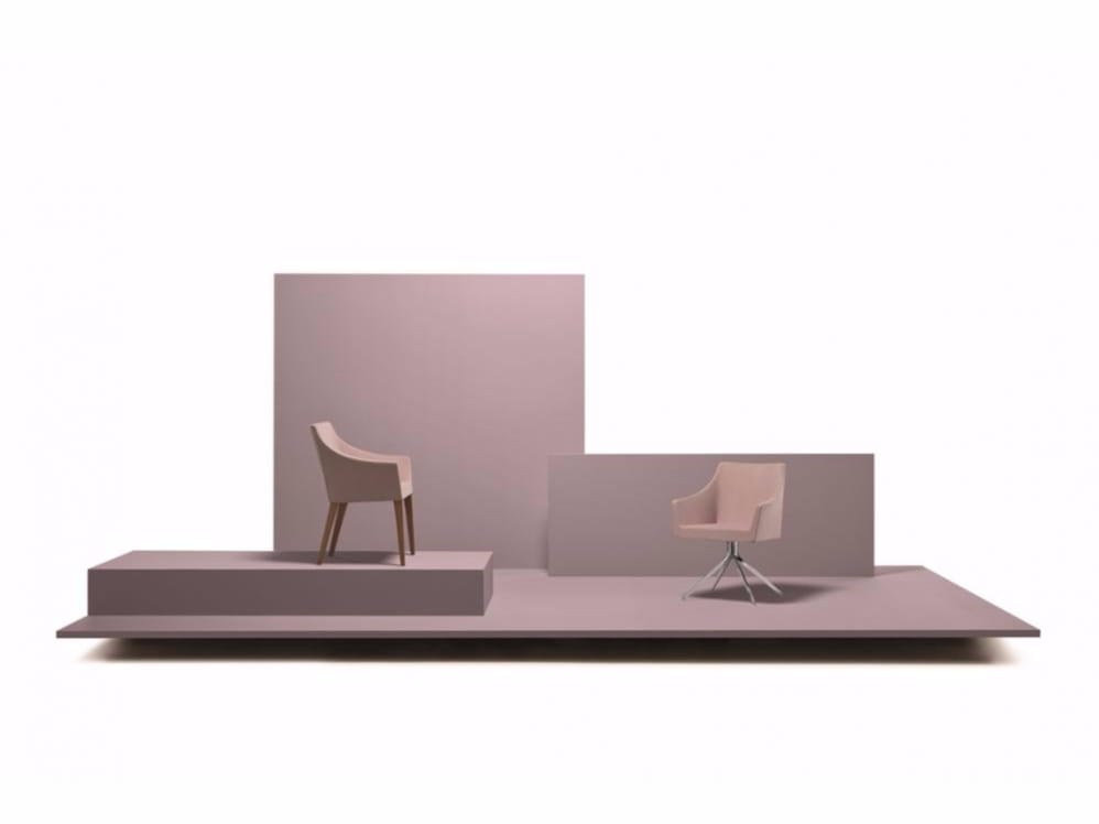 Кожаное кресло с подлокотниками Cizeta NOSS ARCH-00043345 - Вид №3