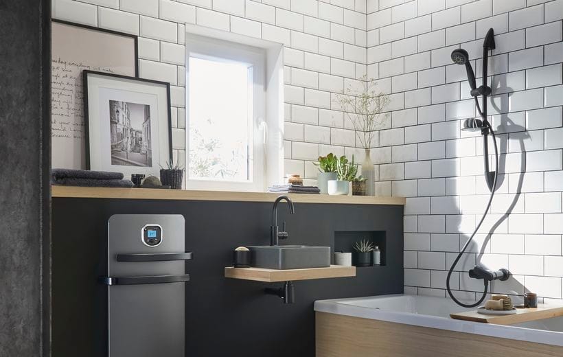 Вертикальный панельный полотенцесушитель intuis HELIA ARCH-00032531 - Вид №1