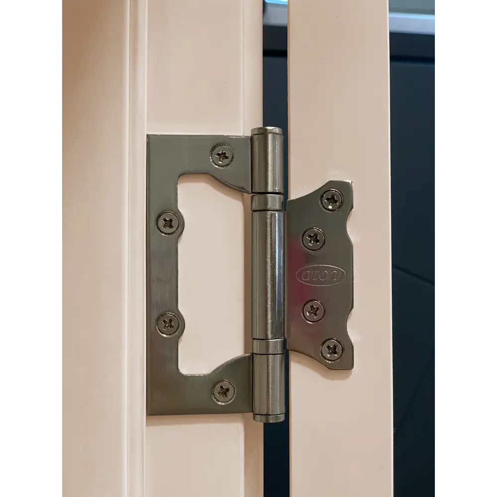 Блок дверной глухой ПВХ Крем 21-10 90x200 см (с замком и петлями) KAPELLI STLM-2081796 - Вид №4