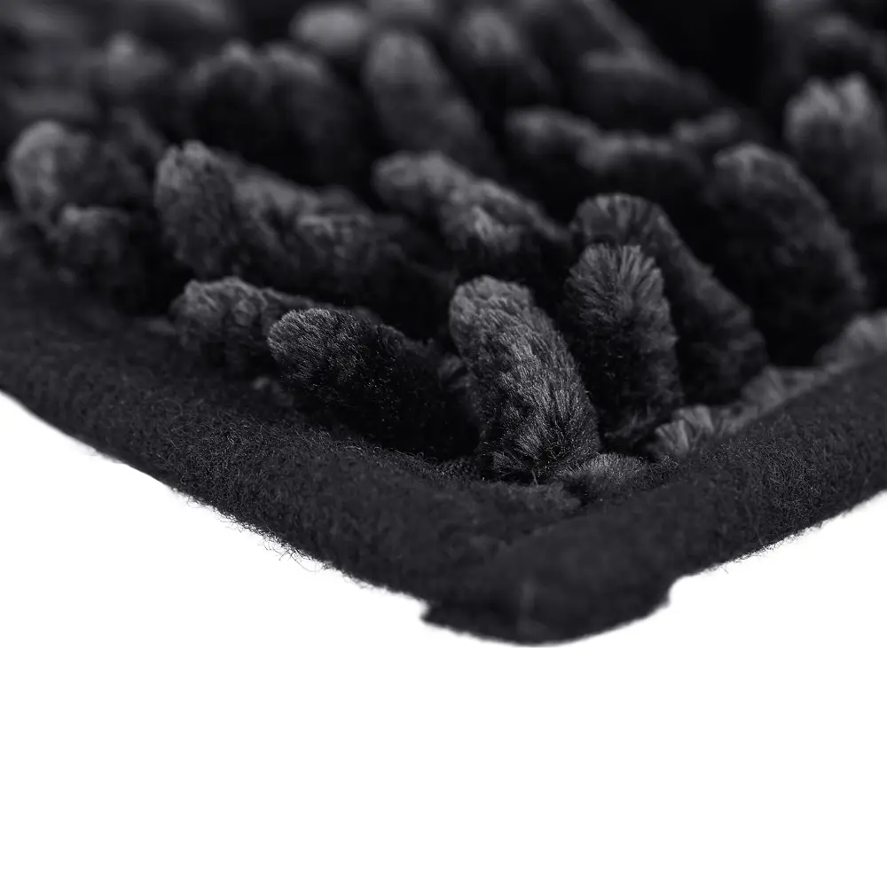 Коврик для ванной комнаты Moroshka Expressia 50x80 см цвет черный STLM-2138489 - Вид №4