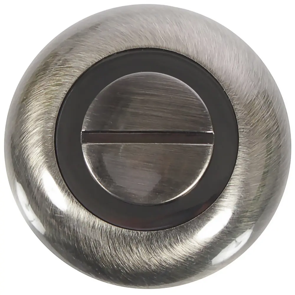 Фиксатор-вертушка для дверей Inspire круглый, цвет бронзовый STLM-2005756