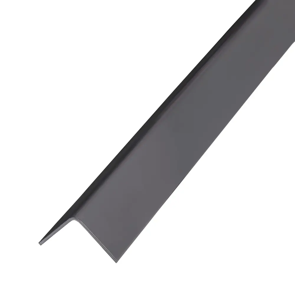 Угол ПВХ наружный 2700x20x20 мм графит матовый 89431852 STLM-2207147 POLIPLAST 