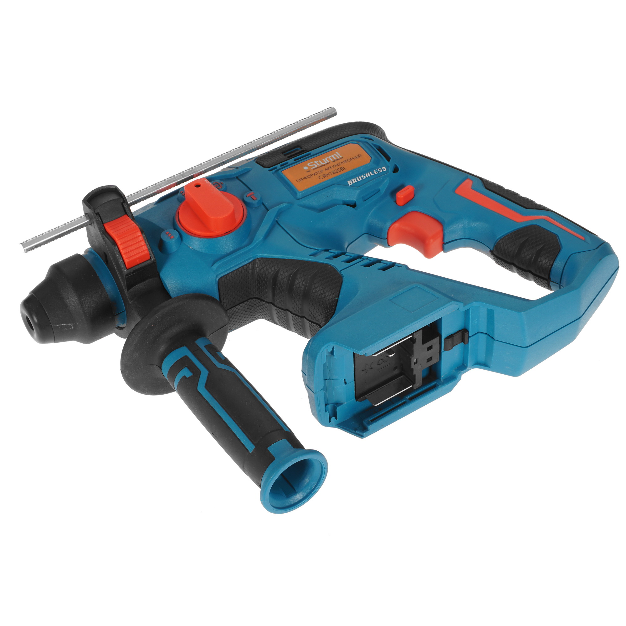 Перфоратор Sturm! CRH1820BL 1BatterySystem 18V , Без ЗУ, Без АКБ 9903878 STDN-0024683 - Вид №5