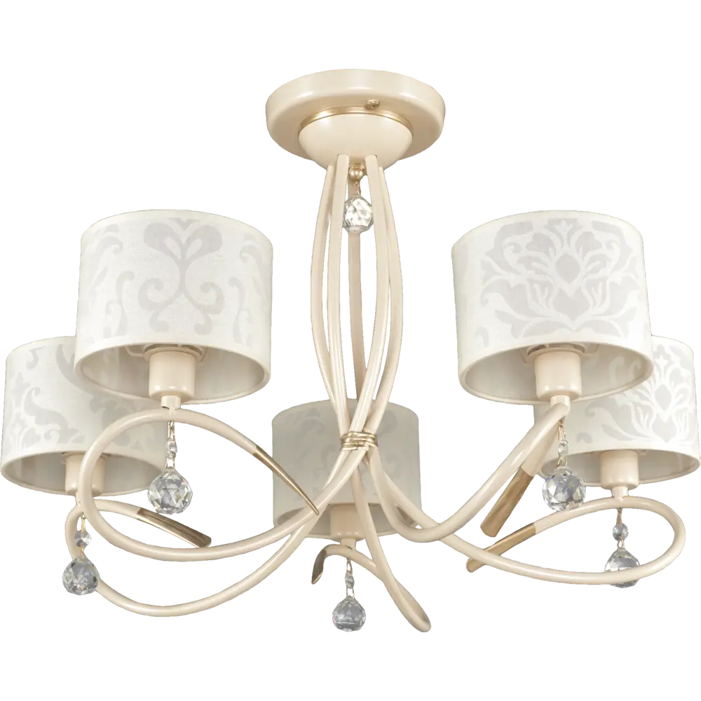 Люстра Сонет 5хЕ14х60 Вт, цвет слоновая кость Maytoni STLM-2202337