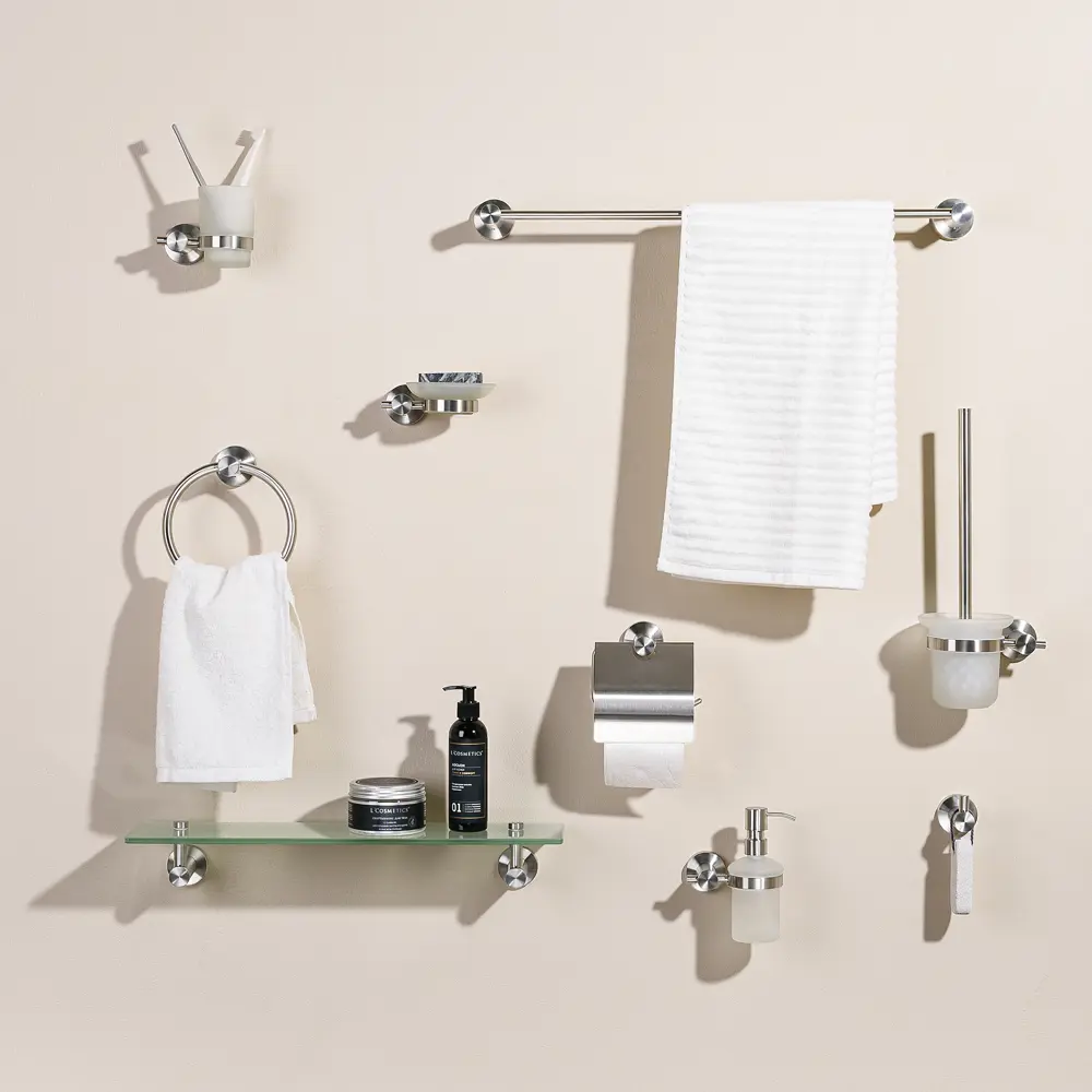 Крючок одинарный Force цвет хром WESS STLM-2093814 - Вид №3