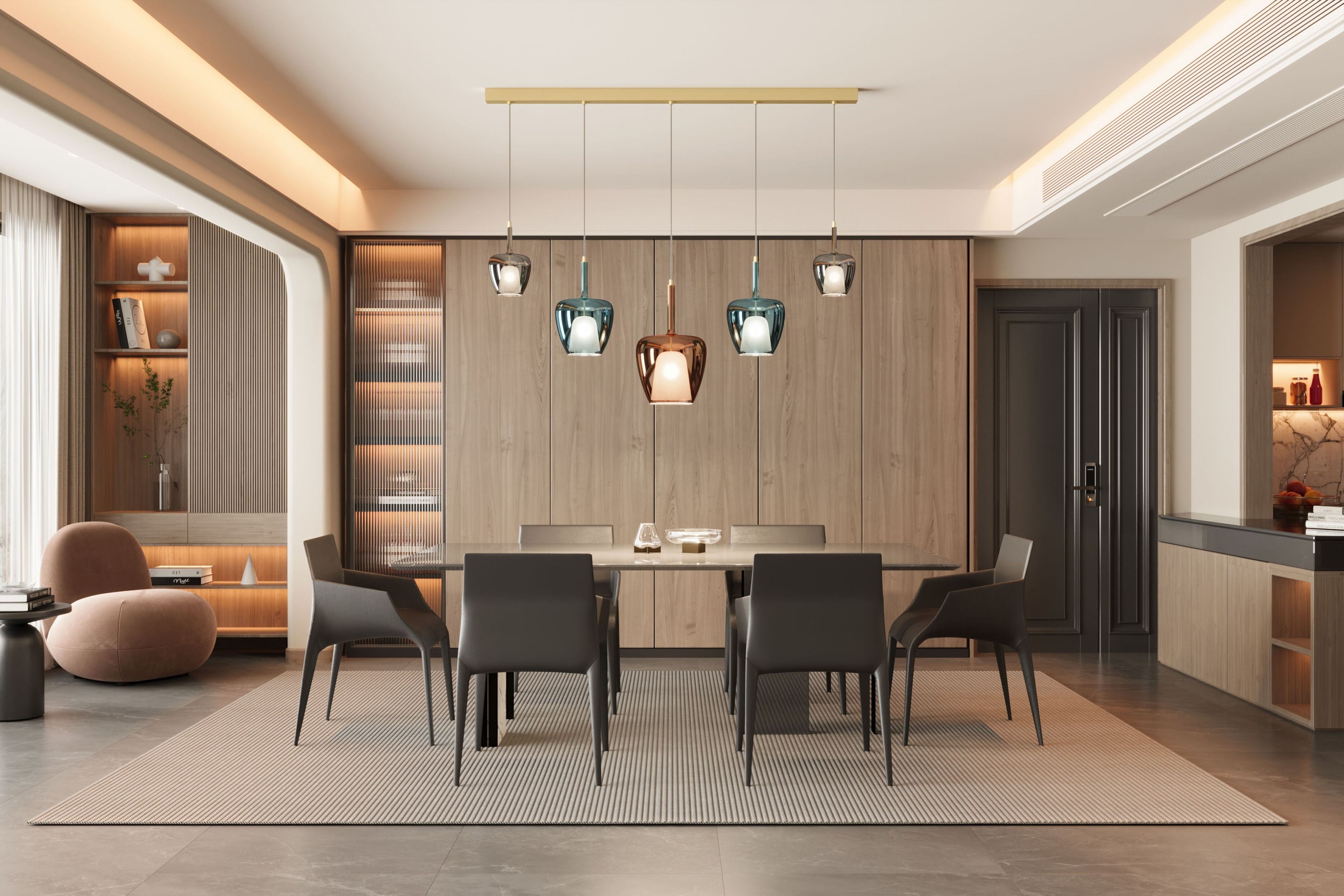 Подвесной светильник из дутого стекла Cangini & Tucci Clos ARCH-00041774 - Вид №2