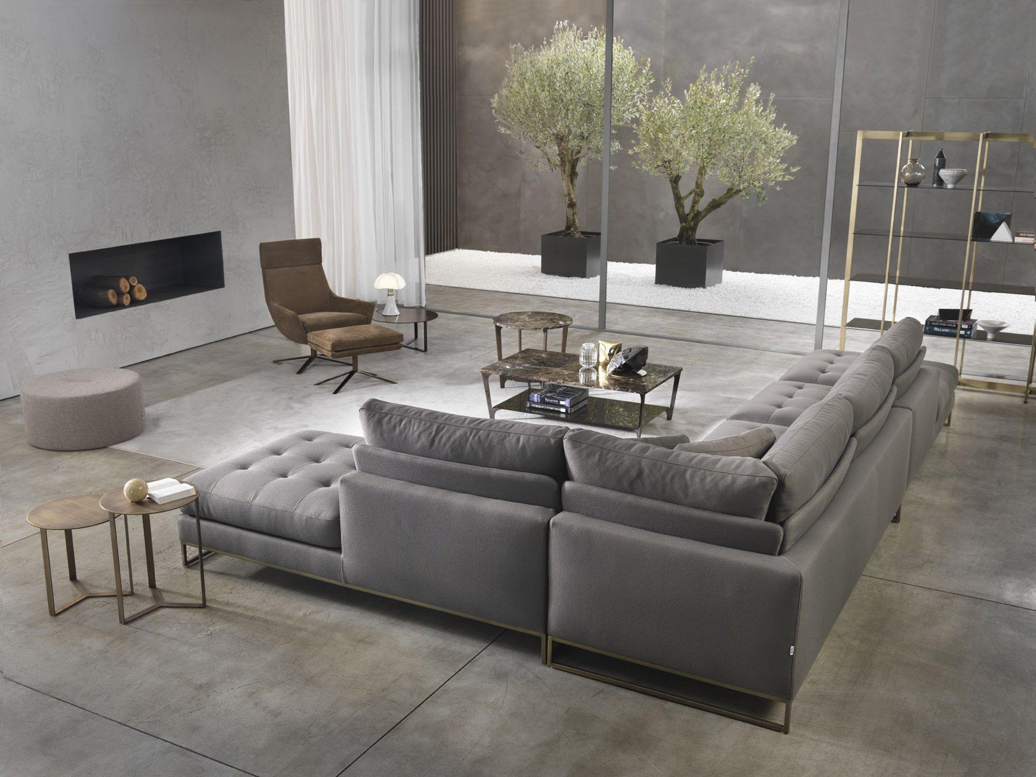 Секционный диван из ткани Marelli SLIDE ARCH-00134429 - Вид №7