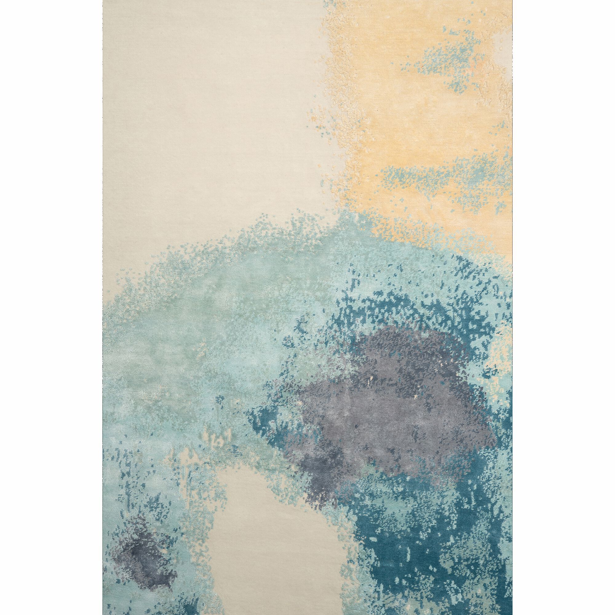 Китайский чистый шелк и шерсть ручной работы индийский ковер Mantellassi 1926 METEORITES ARCH-00109154 - Вид №2