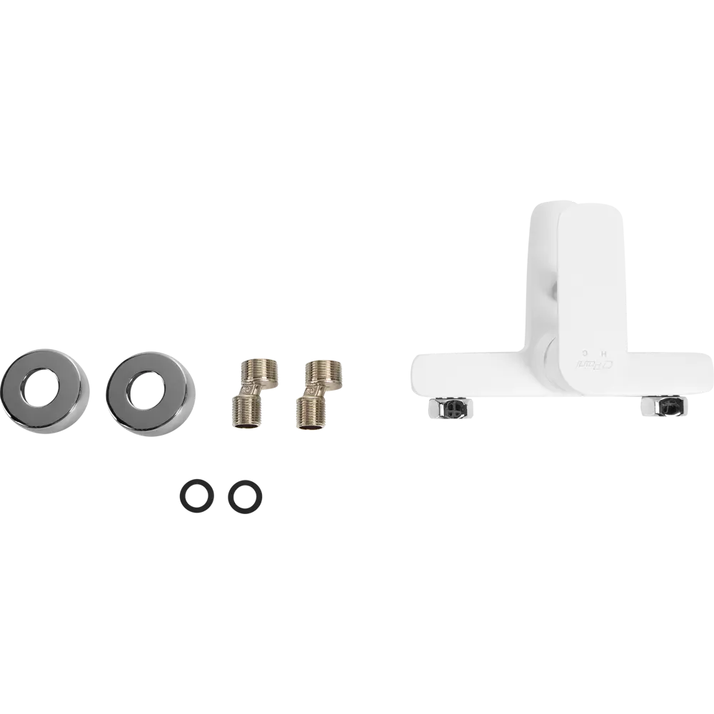 Смеситель для ванны Nove однорычажный цвет белый Paini STLM-2127963 - Вид №3