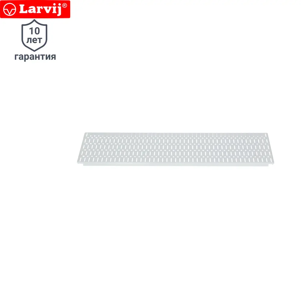 Панель перфорированная Larvij 585x155 мм, цвет белый STLM-2193790