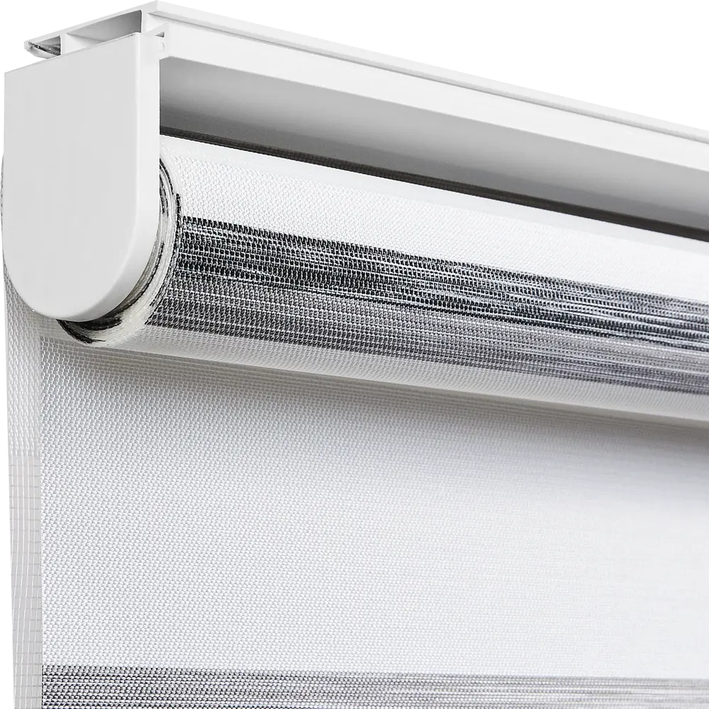 Штора рулонная день-ночь Лечче 40x160 см серо-молочная MIAMOZA STLM-2053075 - Вид №3