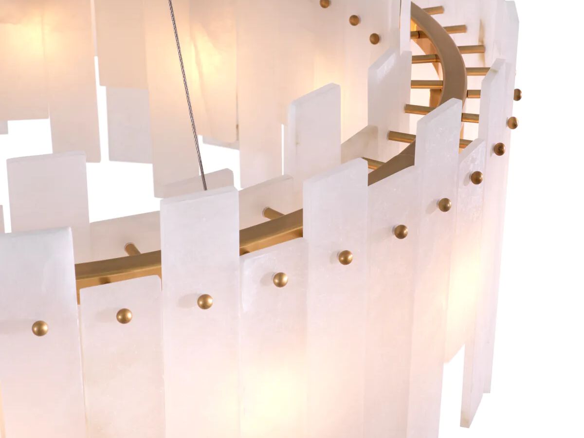 Алебастровый подвесной светильник Eichholtz PIZZORNI ARCH-00023275 - Вид №4