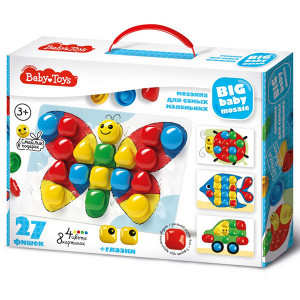 TD02520 BABY Мозаика для самых маленьких, (27 эл.) Baby Toys