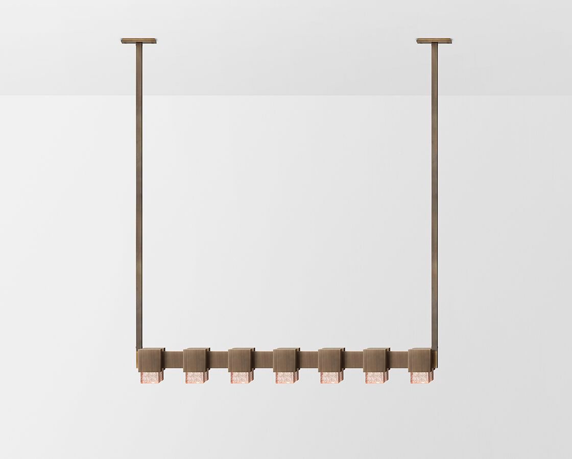 Металлический светодиодный подвесной светильник Articolo Studios куб ARCH-00045531 - Вид №3