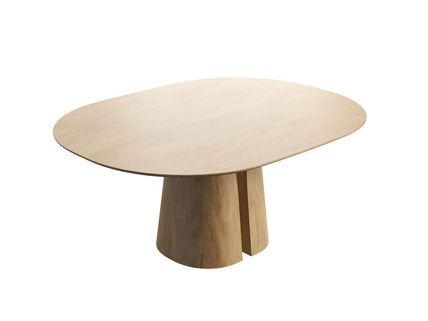 Овальный деревянный обеденный стол Mobitec BLOSSOM T0100 ARCH-00130208 - Вид №3