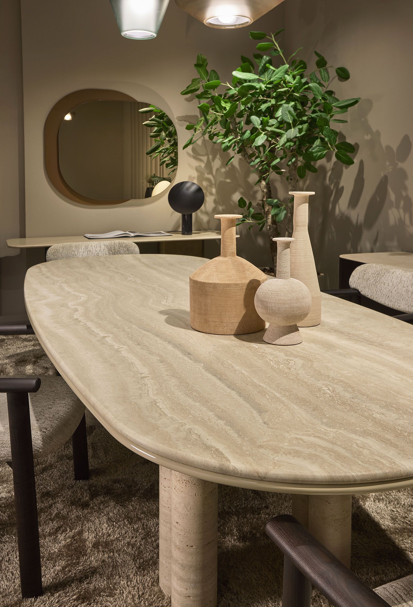 Овальный мраморный стол Marelli Simmy ARCH-00093477 - Вид №5