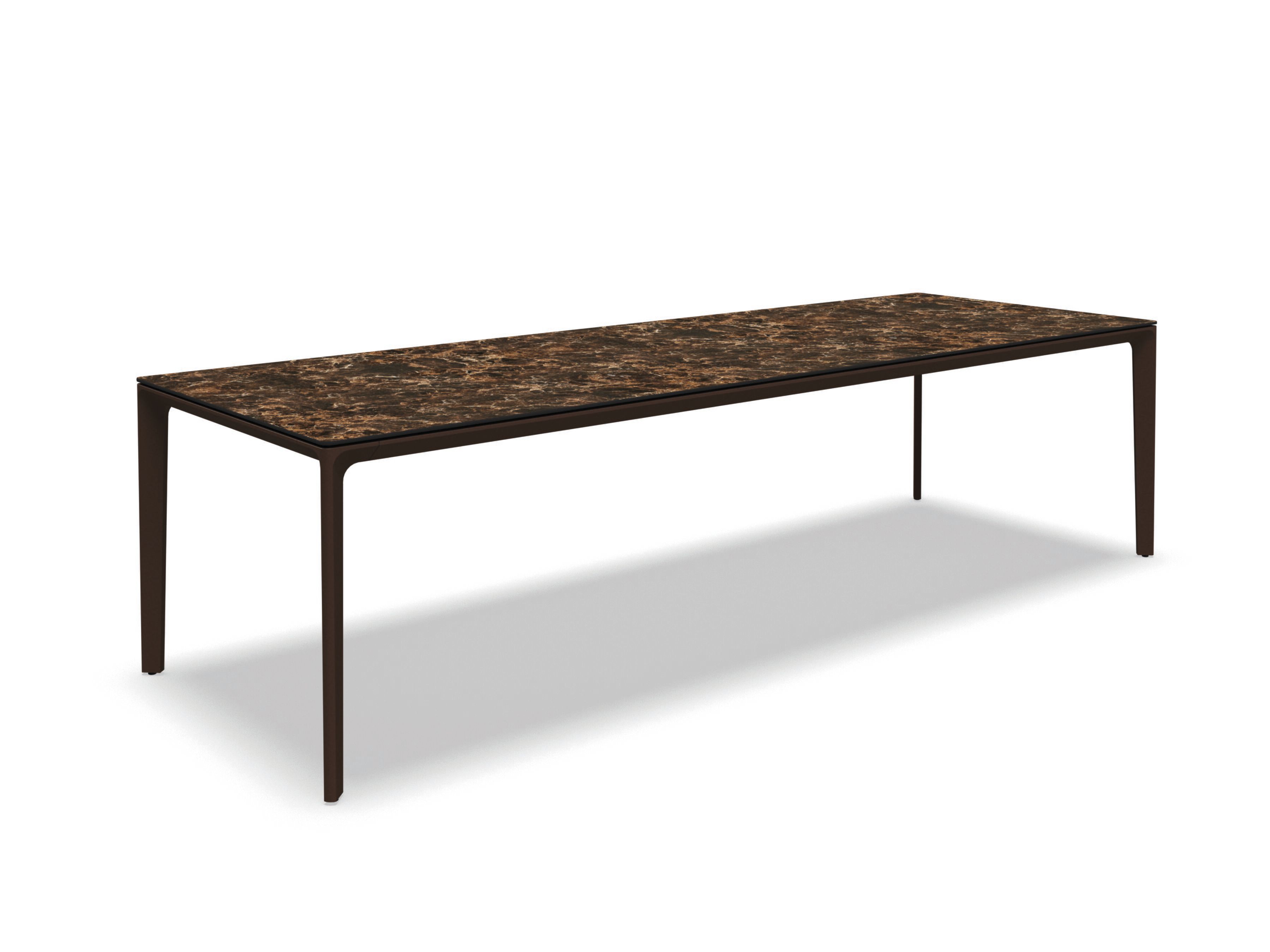 Прямоугольный садовый стол с керамической столешницей Gloster ARCH-00049605 - Вид №1