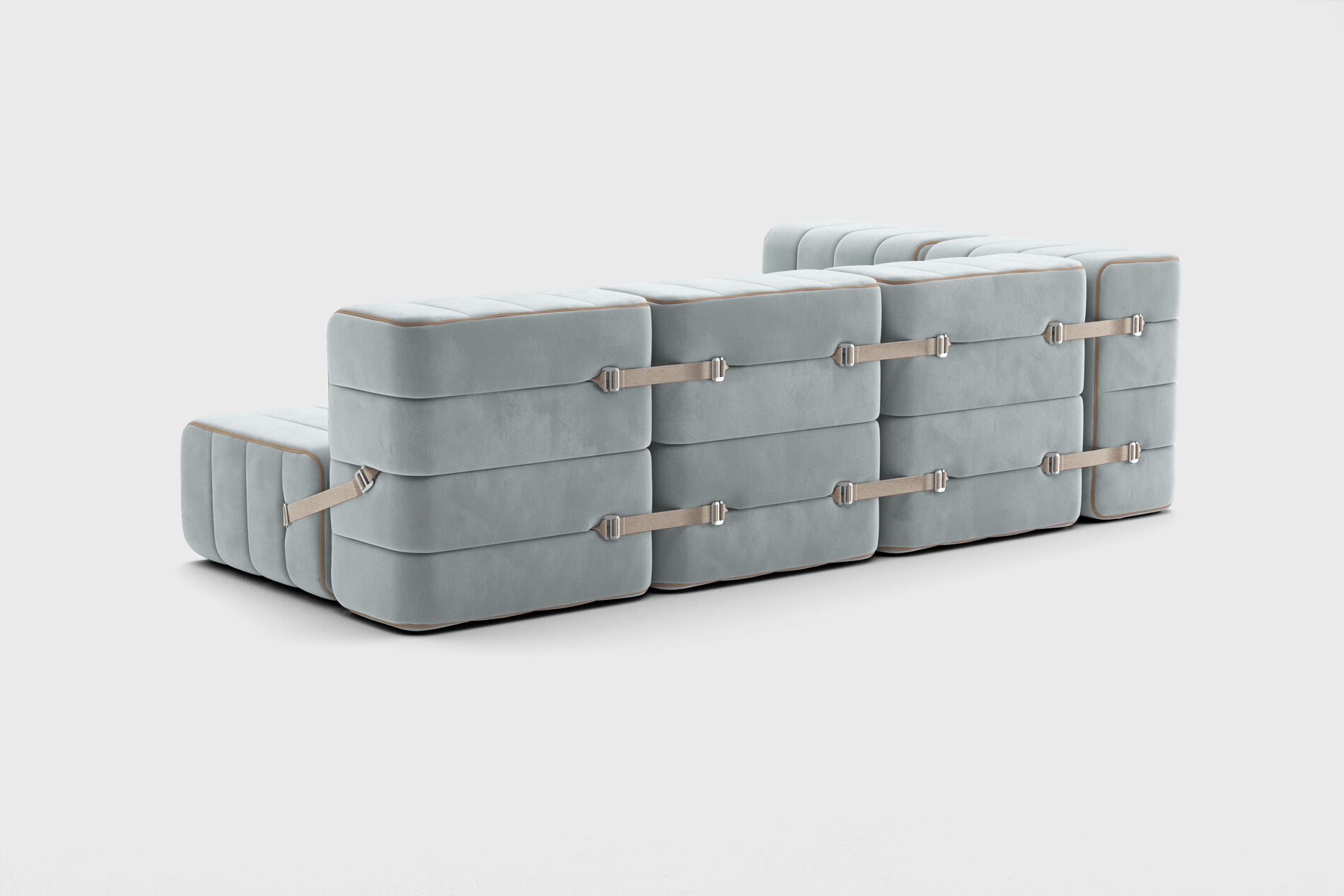 Модульный угловой диван из ткани AMBIVALENZ Curt ARCH-00061719 - Вид №17