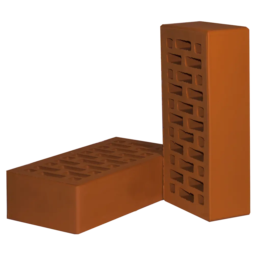 Кирпич облицовочный Новомосковск М150 красный гладкий 250x120x65 мм 1 НФ Terracotta STLM-2184463 - Вид №1
