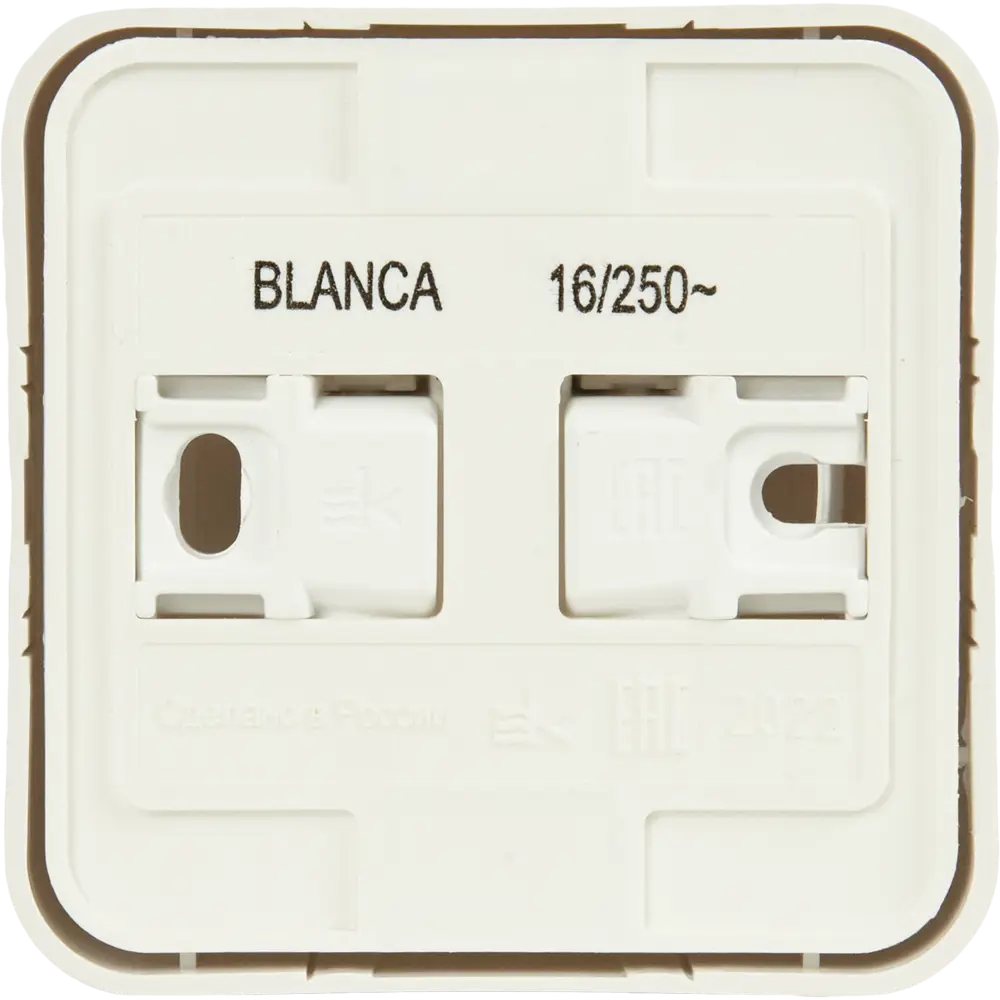 Розетка накладная Schneider Electric Blanca Компакт с заземлением цвет белый SYSTEME ELECTRIC STLM-2146223 - Вид №3