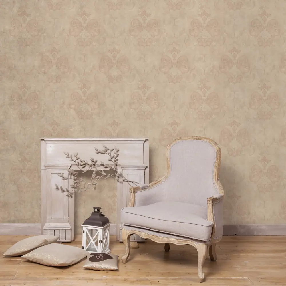 Обои флизелиновые Мир French Style бежевые 1.06 м 45-096-04 82579269 STLM-2154359 - Вид №3