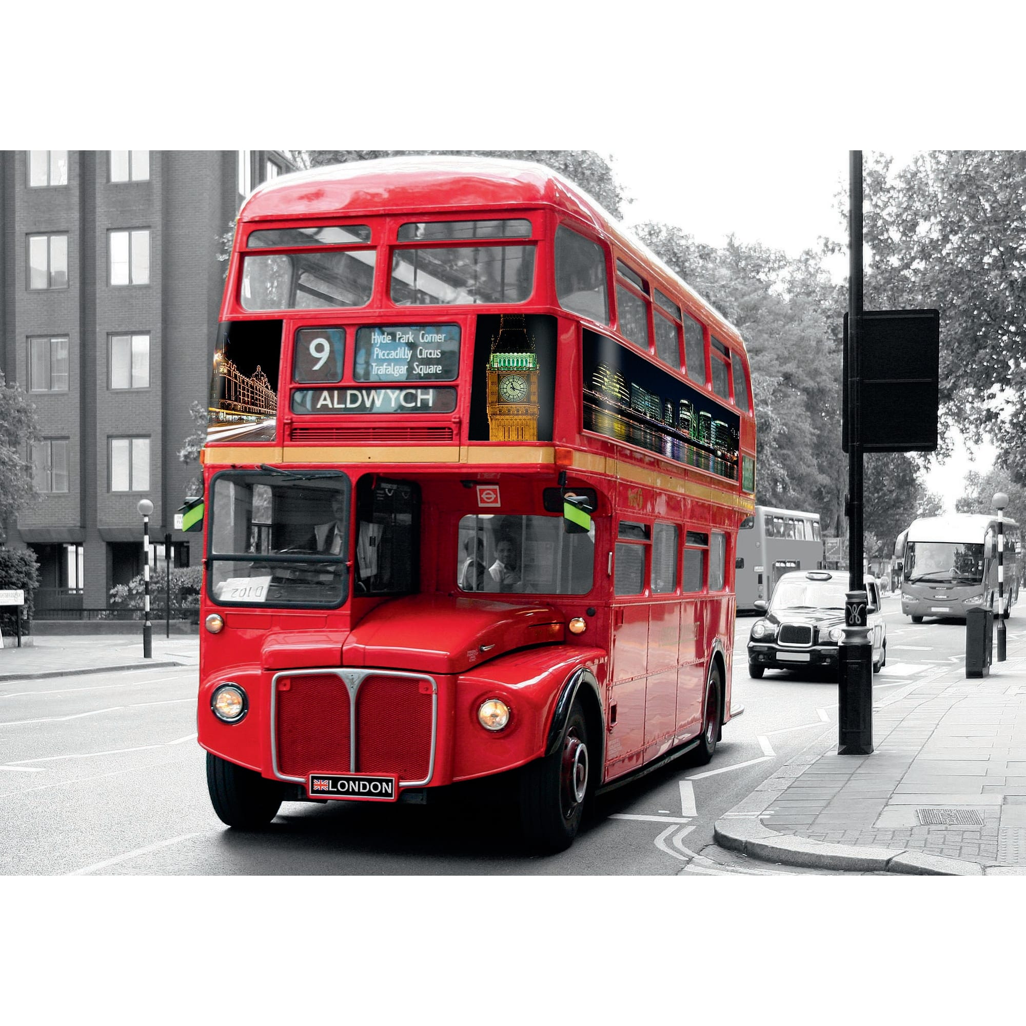 83308829 Постер «Путешествие в Англию» 21x29.7 см Santreyd 