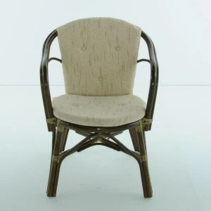 Кресло с подушкой зеленое из ротанга "Олива" 02/13В VINOTTI  00-3885217 Зеленый