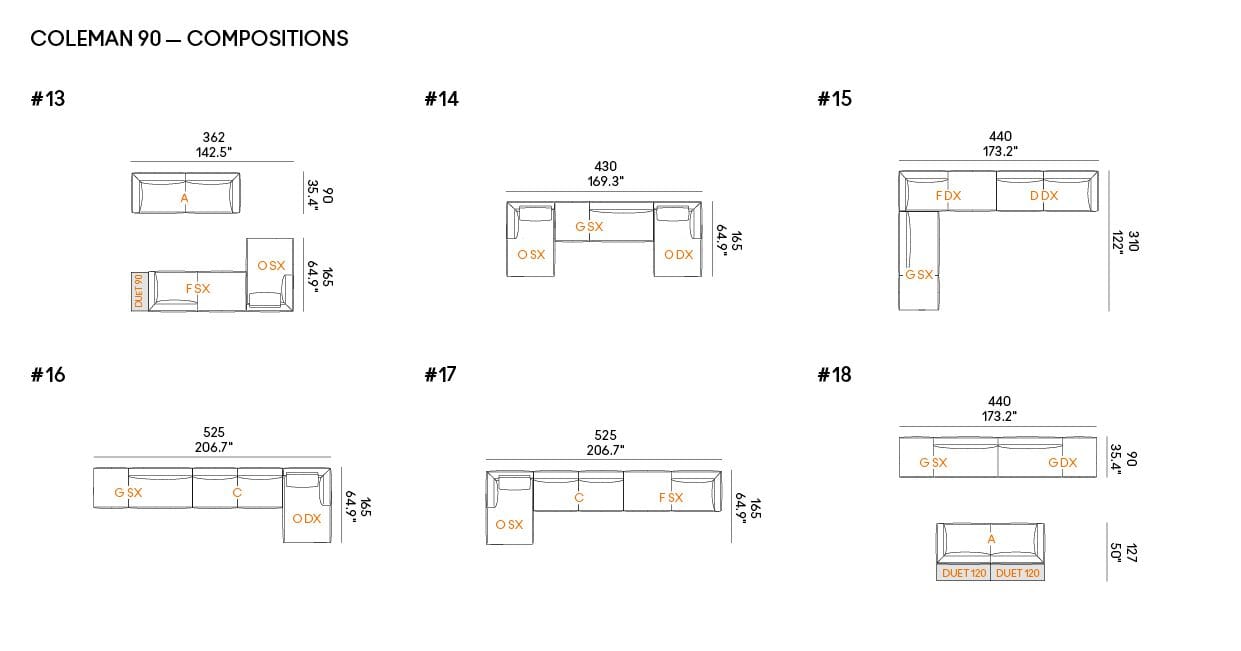 Sectional sofa Casamania & Horm Coleman ARCH-00132596 - Вид №8