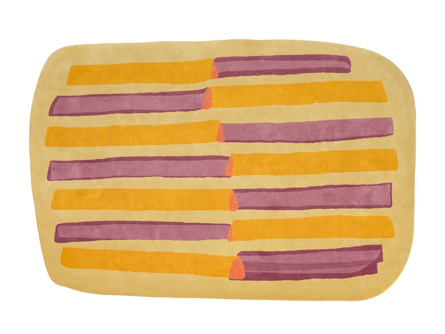 Полосатый гималайский шерстяной ковер Kartell PARAYS ARCH-00106815 - Вид №6