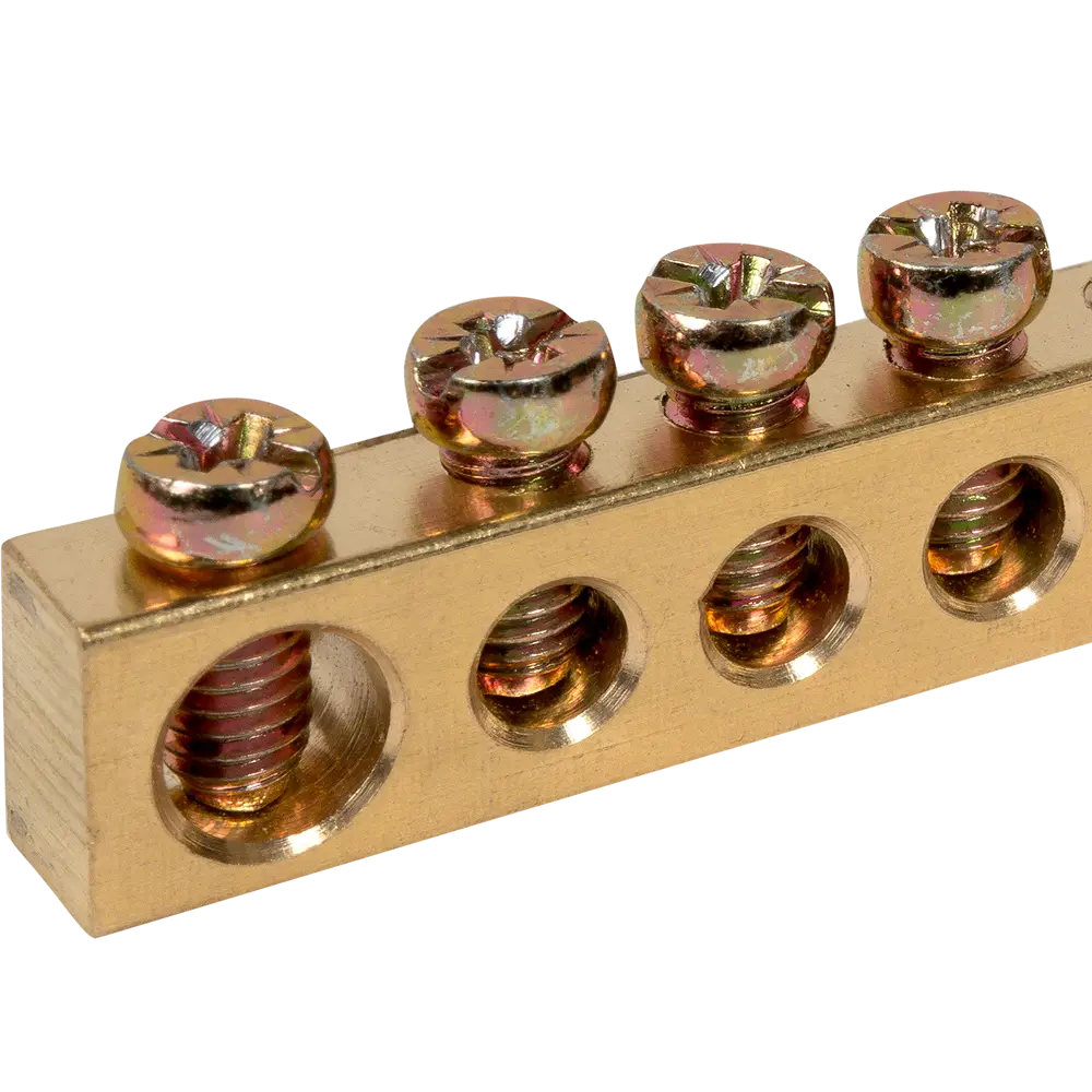 Шина PEN земля-ноль IEK 6x9-8 STLM-2008892 - Вид №1