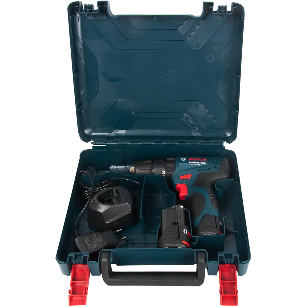 Дрель-шуруповерт аккумуляторная ударная Bosch Professional GSB 120 06019G8100, 12 В Li-ion 2x2 Ач STLM-2087275 - Вид №6