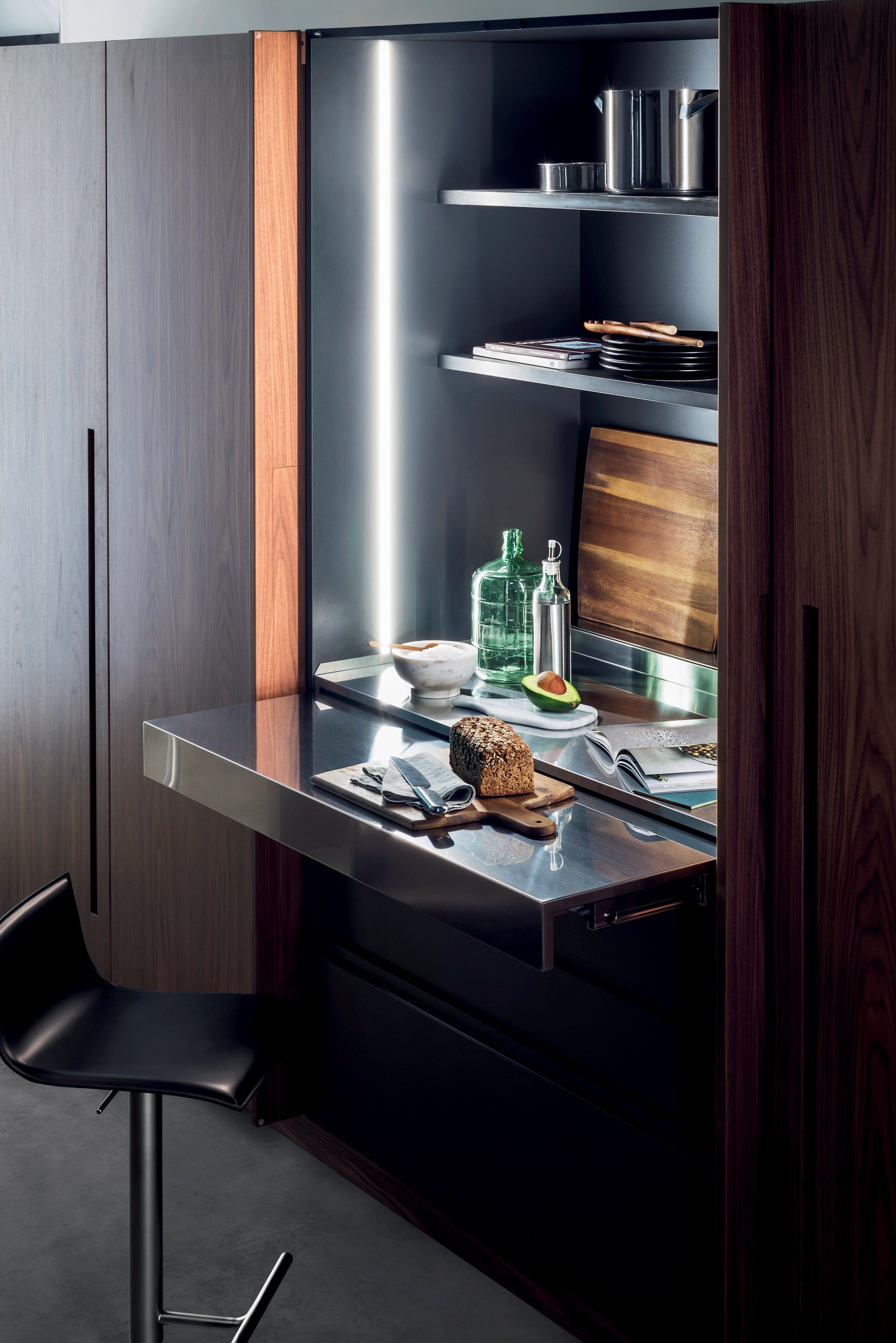 Кухня с выдвижными ящиками TM Italia Cucine D90 ARCH-00058172 - Вид №6