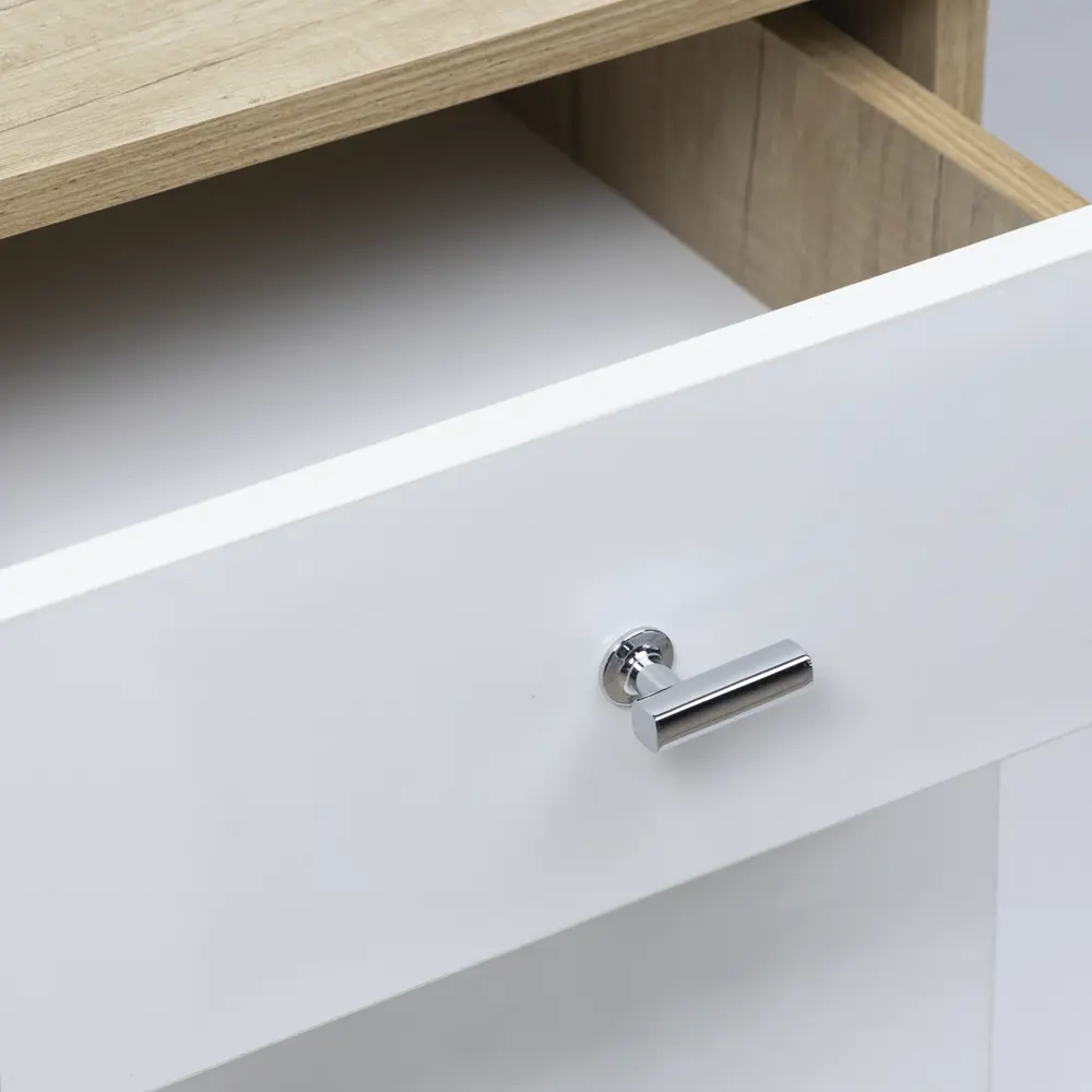 Мебельная ручка-кнопка Sigma цвет хром AKS STLM-2211814 - Вид №6