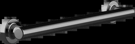Поручень 58424 706 Gessi Ventaglio ЧЕРНЫЙ МЕТАЛЛ PVD