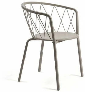 Vermobil Штабелируемый металлический садовый стул с подлокотниками Desiree De301