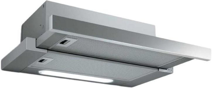 1106496 Вытяжка телескопическая Jetair AURORA LX/GRX/F/50 серебристый/серебристый STDN-0058272