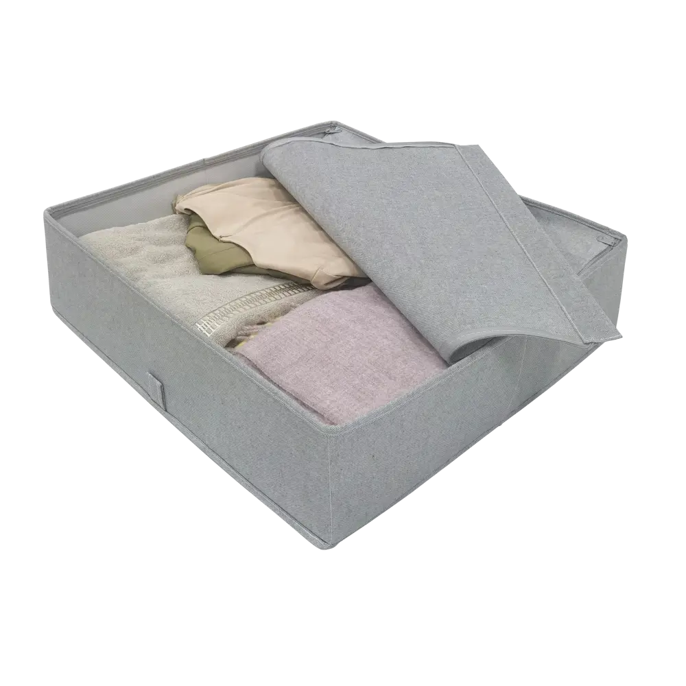 Konsensa: Складная коробка для хранения с крышкой 54.5×51.5×16 см 89397849 STLM-1572697 - Вид №4