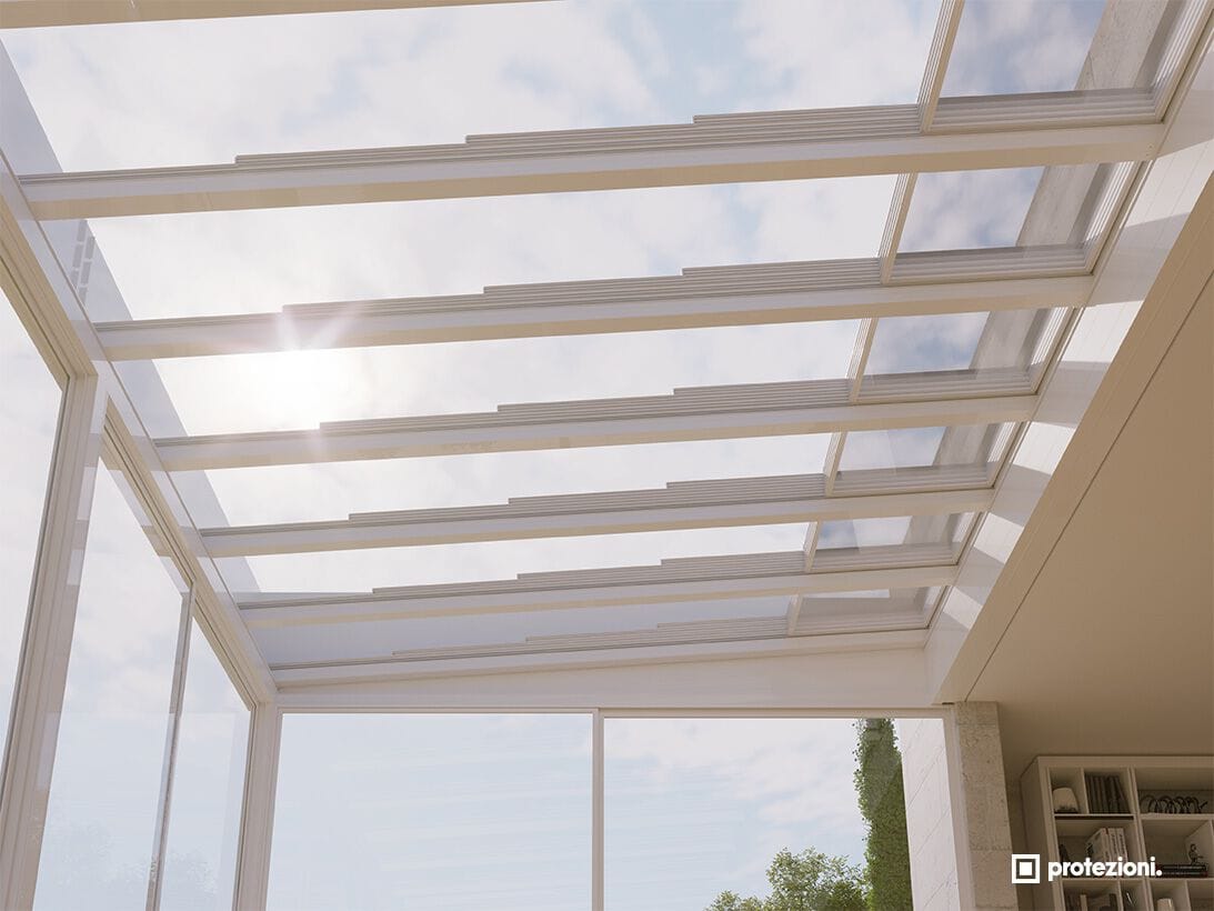 Навесная крыша с люком холодного среза Protezioni ARCH-00075502 - Вид №5