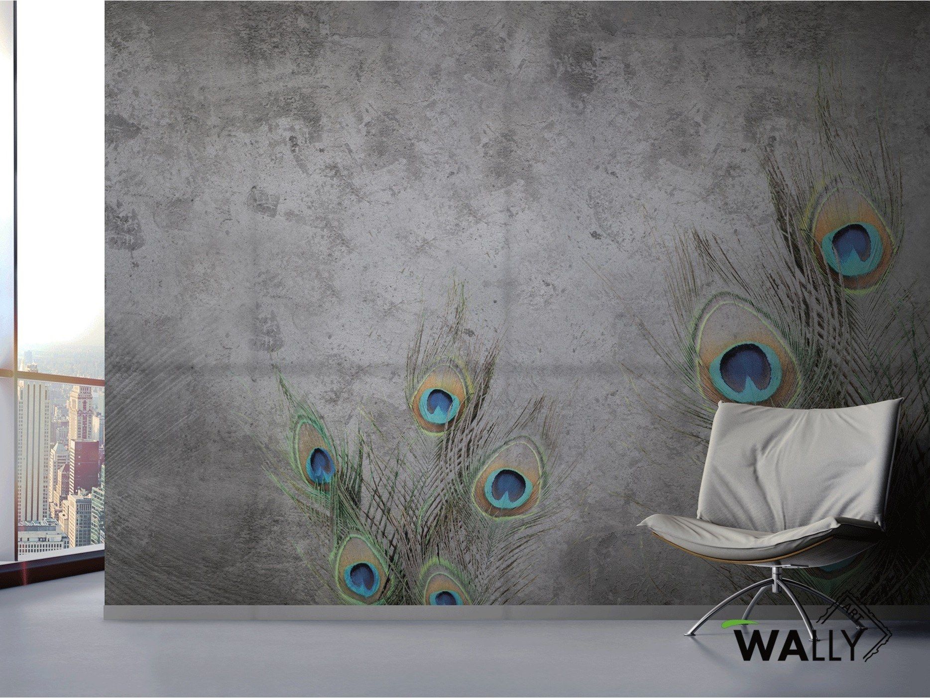 Нетканые ткани моющиеся огнезащитные стены эффект обои WALLYART Lacollection ARCH-00014076