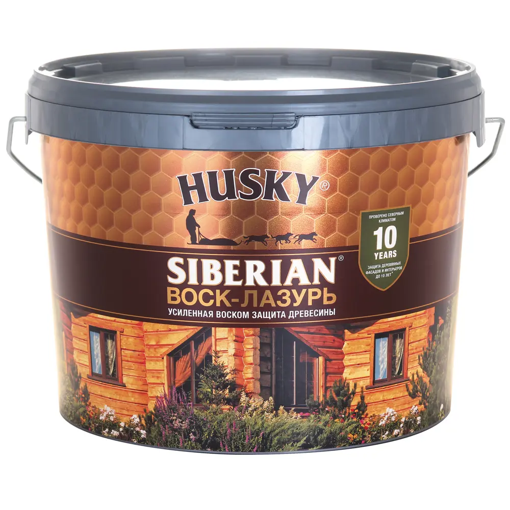 Воск-лазурь Husky Siberian для защиты и декора дерева 86765105 STLM-0071495 - Вид №1