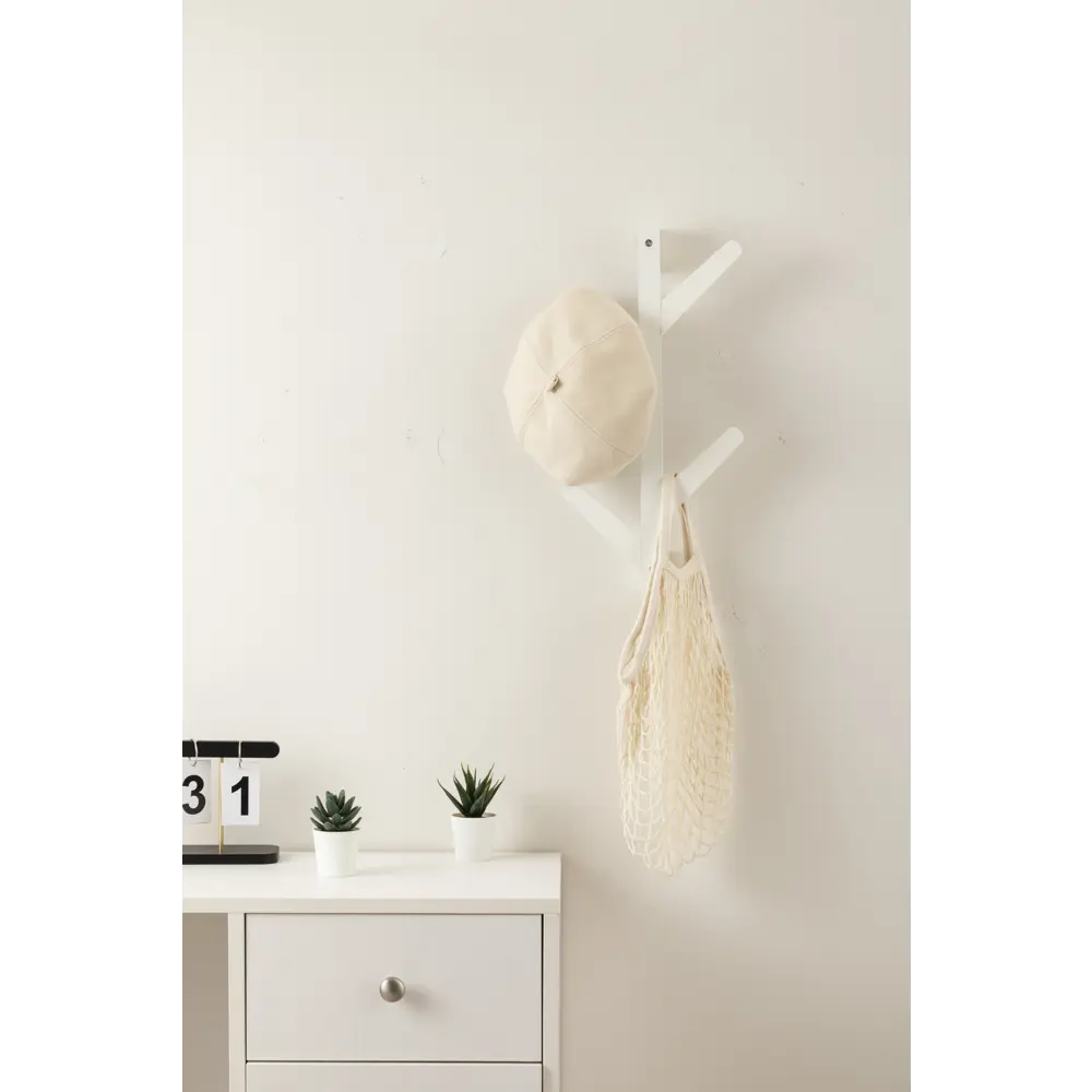 Wooden tree wall hook pine white 89453479 STLM-2058907 KONSENSA  - Вид №5