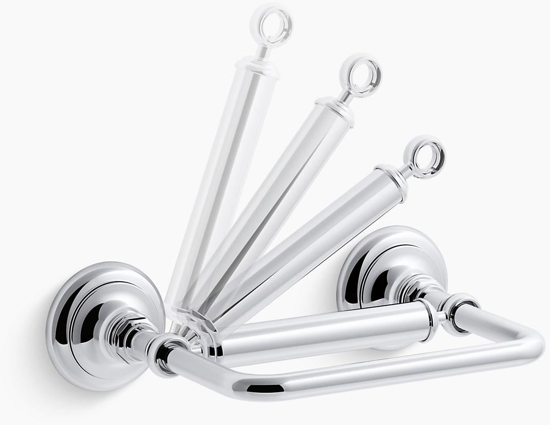 KOHLER Artifacts Поворотный держатель туалетной бумаги K-72573-CP  - Вид №2