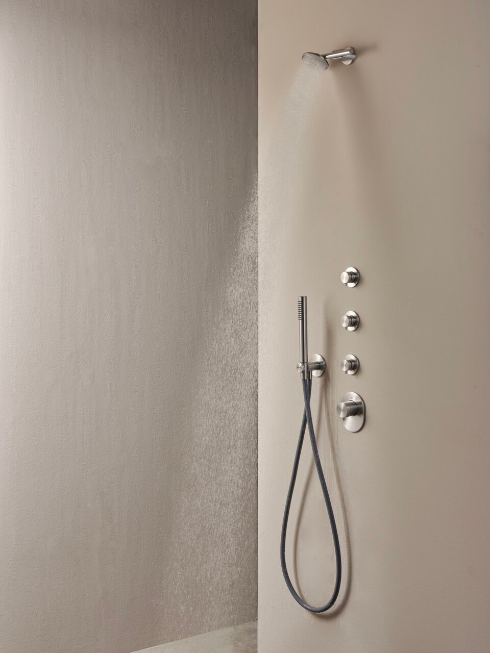 Смеситель для душа с 3 отверстиями из нержавеющей стали BEAMTECH Timeless ARCH-00076042 - Вид №3