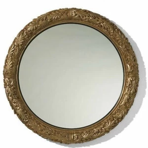 OAK Круглое настенное зеркало в стиле луи xv в раме Galleria